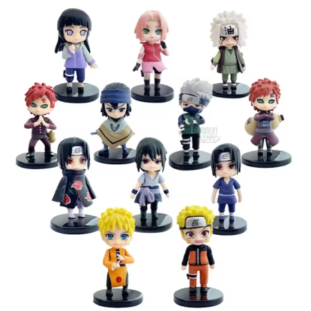 Naruto Shippuden: Ultimate Shinobi 12-Piece Mini Action Figure Set