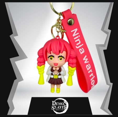 Mitsuri Kanroji 3D Rubber Keychain