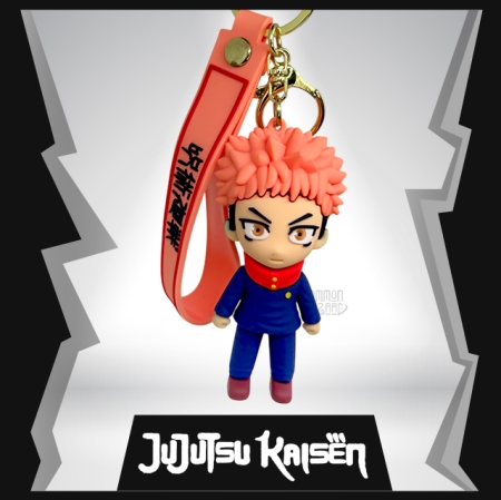 Yuji Itadori 3D Rubber Keychain