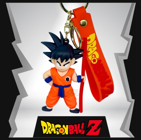 Son Goku 3D Rubber Keychain