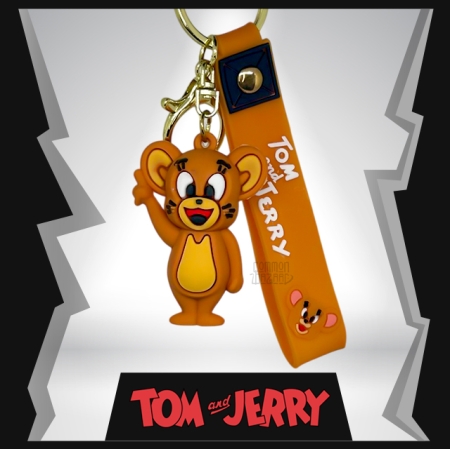 Jerry 3D Rubber Keychain