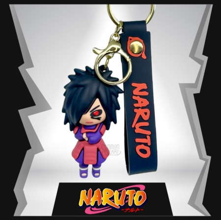 Madara Uchiha 3D Rubber Keychain