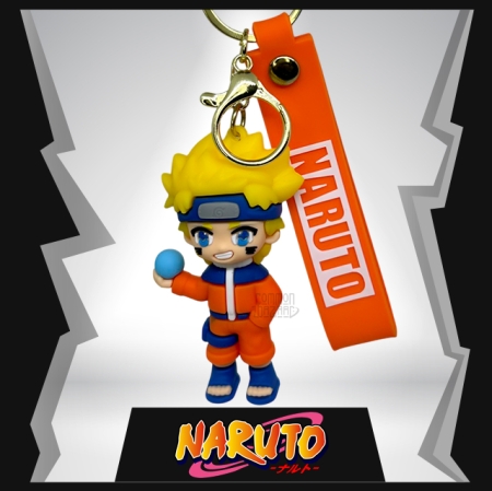 Naruto Uzumaki Rasengan 3D Rubber Keychain