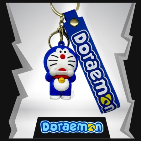 Doraemon 3D Rubber Keychain