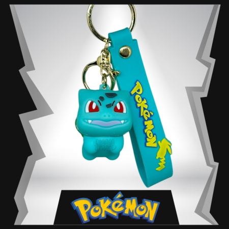 Bulbasaur 3D Rubber Keychain