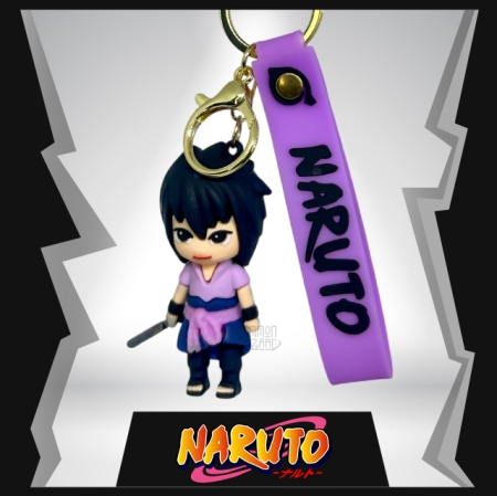 Sasuke Uchiha   3D Rubber Keychain