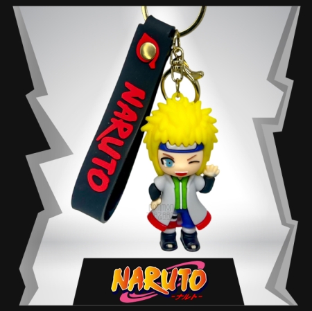 Minato Namikaze  3D Rubber Keychain
