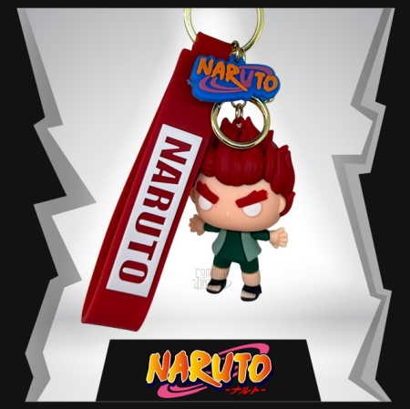 Might Guy Funko Pop  3D Rubber Keychain