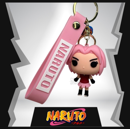 Sakura Haruno 3D Rubber Keychain