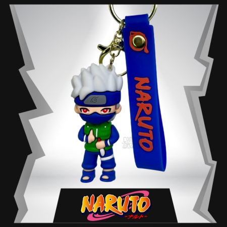  Kakashi Hatake 3D Rubber Keychain