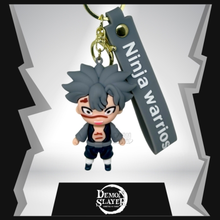 Sanemi Shinazugawa  3D Rubber Keychain