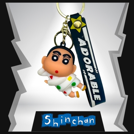 Shinchan  3D Rubber Keychain