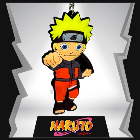Naruto Uzumaki 2D Rubber Keychain