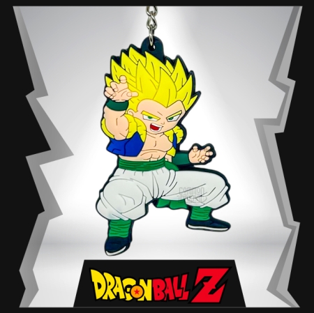 Gotenks 2D Rubber Keychain