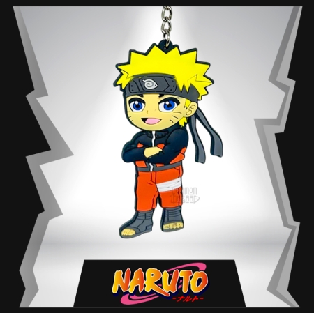 Naruto Uzumaki 2D Rubber Keychain