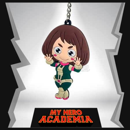 Ochaco Uraraka 2D Rubber Keychain