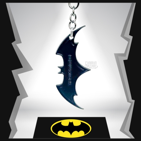 Bat Man Symbol  Metal  Keychain