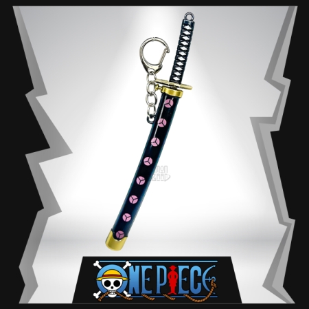 Roronoa Zoro  Katana  Metal  Keychain