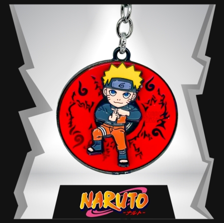 Naruto Uzumaki  Metal Spinner   Keychain