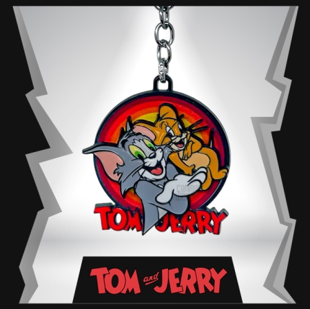 Tom & Jerry   Metal Spinner   Keychain