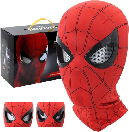 Spider-Man Mask with Moving Eyes, Jaw Motion