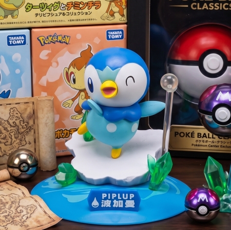 Piplup mini action Figure 