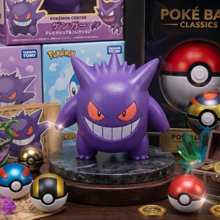 Gengar Ghost  mini action Figure