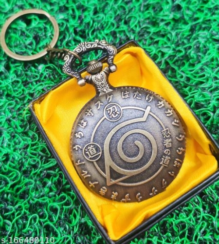 Naruto Ninja Leaf Symbol Pocket Watch