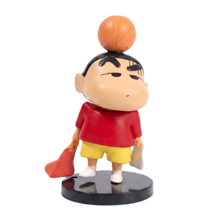 Shinchan Cute Series "a knock on the head" or "a rap on the head."  anime figure standing 7 CM tall.