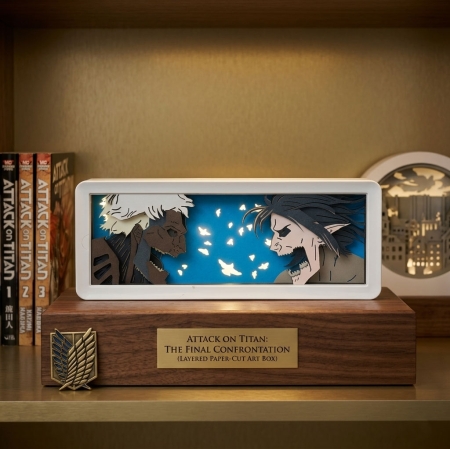 Attack on titan Eren & Armored   Night Lamp