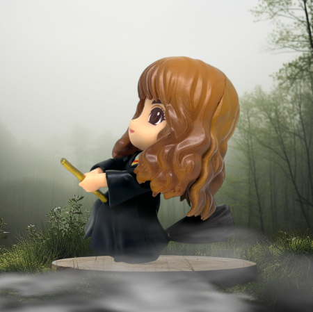 Harry Potter - Hermione Granger with broomstick mini action figure 