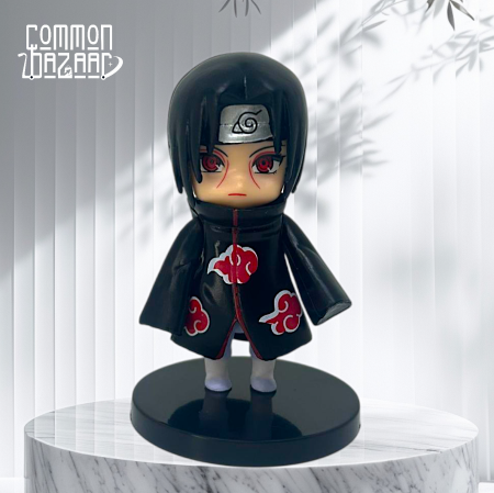 Naruto Shippuden  - Itachi Uchiha  Akatsuki cloak  mini action figure 