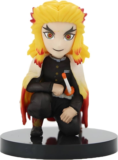 Demon Slayer - Kyōjurō Rengoku  ( kneeling position )  mini action figure 