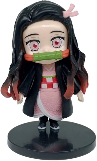 Demon Slayer - Nezuko Kamado ( Bamboo muzzle.) mini action figure 