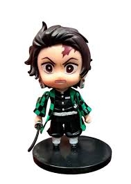 Demon Slayer - tanjiro kamado  (Nichirin Sword.)  mini action figure 