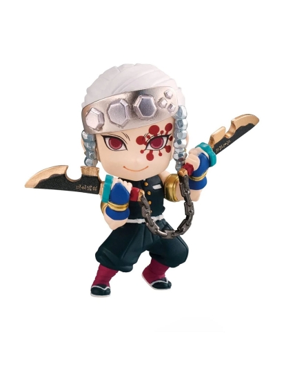 Demon Slayer - Tengen Uzui ( His Dual Nichirin blades connected by chains. )mini action figure 