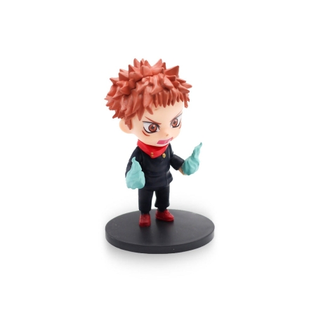JJK- Yuji Itadori Divergent Fist technique ( fight mode ) mini action figure 