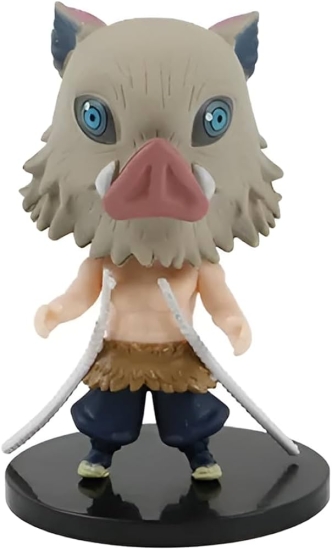 Demon Slayer - Inosuke Hashibira ( piggy head ) mini action figure 