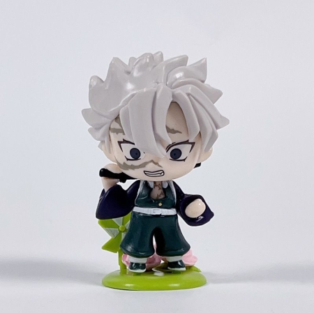 Demon Slayer - Sanemi Shinazugawa ( Holding a green paper windmill ) mini action figure 