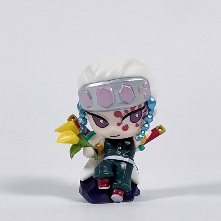 Demon Slayer - Tengen Uzui ( Holding yellow flowers ) mini action figure 
