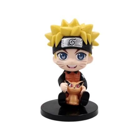 Naruto Shippuden  - Naruto Uzumaki with Kurama   Mini action Figure 