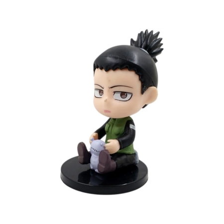 Naruto Shippuden  - Shikamaru Nara with blue deer  mini action figure 