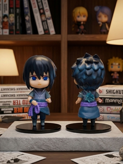Naruto Shippuden  - Sasuke Uchiha  mini action figure 