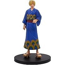One Piece –  Sanji ( blue yukata )  Action Figure 17 cm