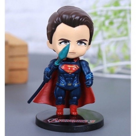 DC - Super man  ( green  spear ) action figure  10 cm 