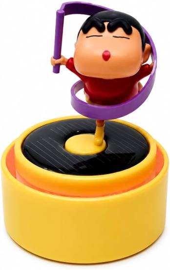 Shin-chan ( LETS CATCH UPP brand solar-powered moving ) mini  action figure 