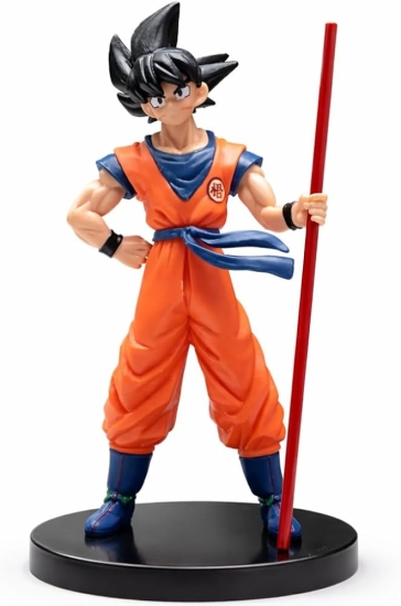Dragon Ball -  Son Goku ( with a red Power Pole )  action figure  23 cm