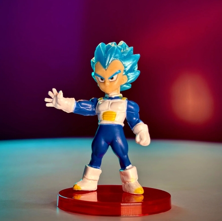 Dragon Ball Z: Blue Vegeta 3 mini Action Figure