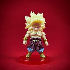 Dragon Ball -  Super Saiyan Broly ( yellow hair)  mini action figure  