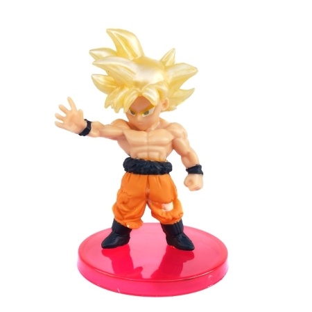 Dragon Ball - Son Goku ( yellow hair )  mini action figure 